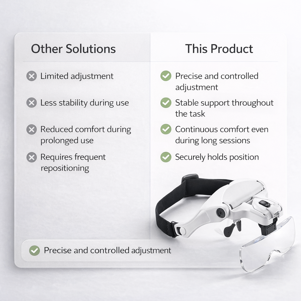 ClearSight™ Magnifying Headset [See Every Detail Comfortably]