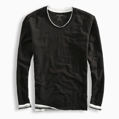 Riku Long-Sleeve Organic Cotton Shirt