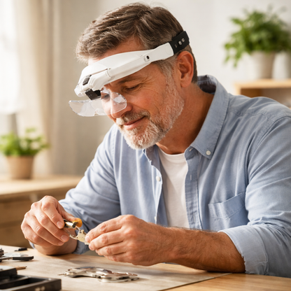 ClearSight™ Magnifying Headset [See Every Detail Comfortably]
