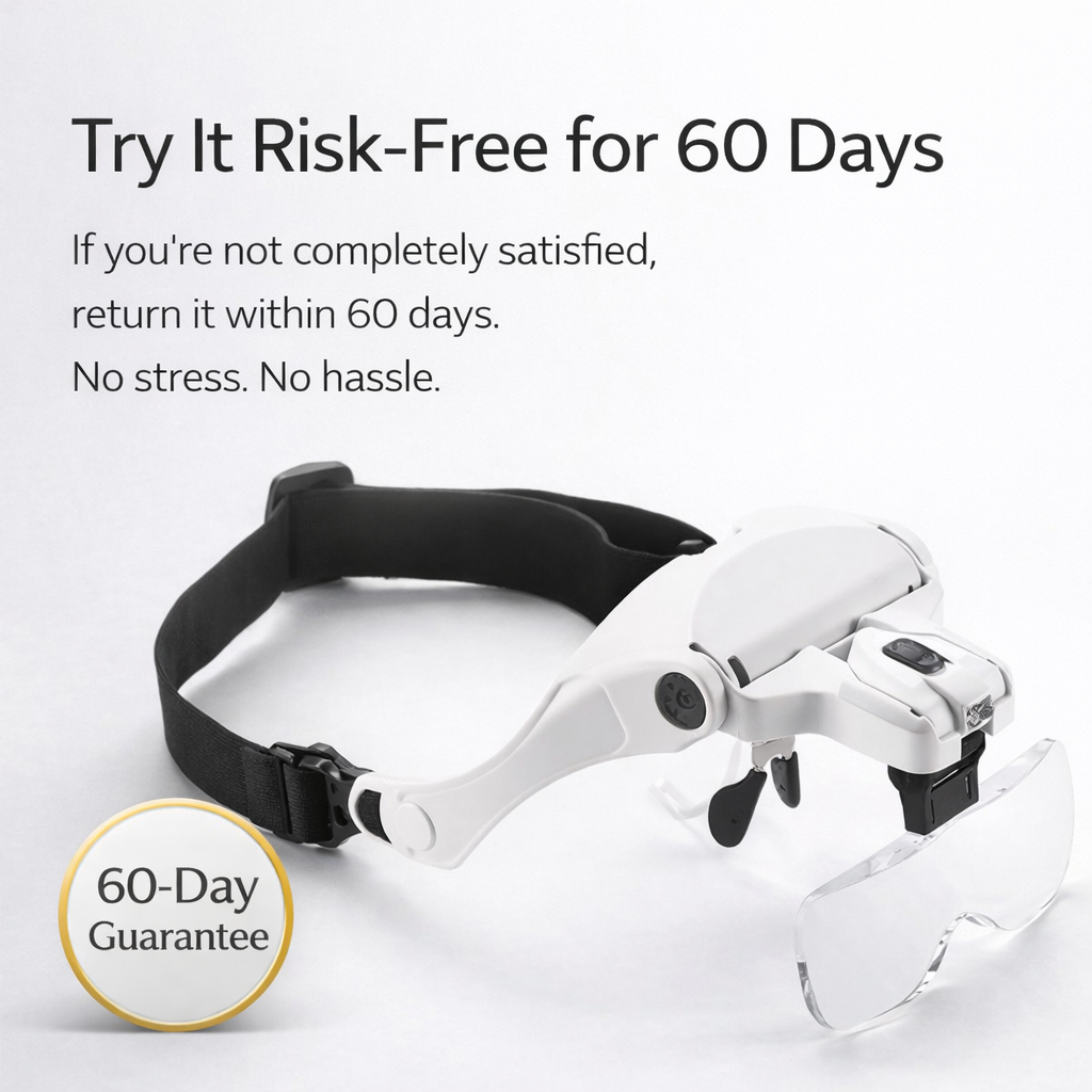 ClearSight™ Magnifying Headset [See Every Detail Comfortably]