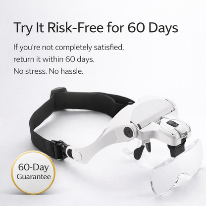 ClearSight™ Magnifying Headset [See Every Detail Comfortably]