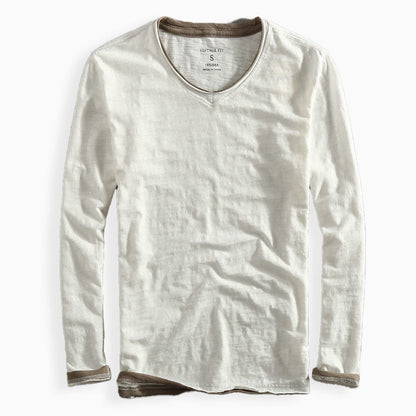 Riku Long-Sleeve Organic Cotton Shirt